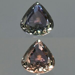 CCSapphire pear 6.5x6.1mm 1.07cts N combo sa158