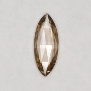 ChampagneZircon marquise rose cut 14.5x5.6mm 1.94cts N zn2905