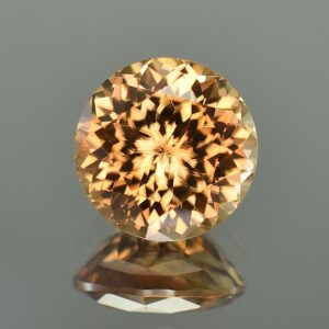 ChampagneZircon round 12.0mm 10.21cts N zn336 SOLD