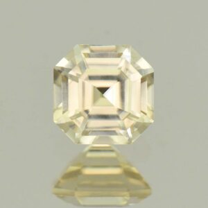 ChampagneZircon sq eme cut 5.0mm 0.90cts N zn5814