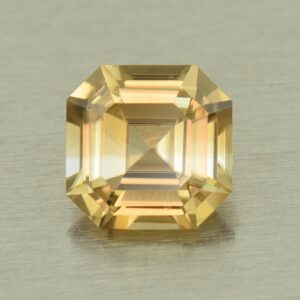 ChampagneZircon sq eme cut 6.0mm 1.41cts N zn5816 SOLD