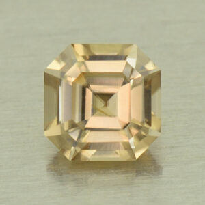 ChampagneZircon sq eme cut 6.0mm 1.58cts N zn5821