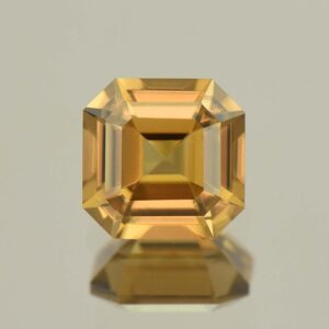 ChampagneZircon sq eme cut 6.5mm 1.90cts N zn5824