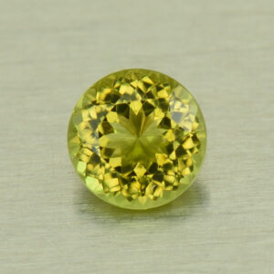 ChartreuseTourmaline round 4.9mm 0.41cts N ct605