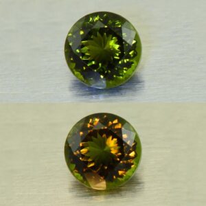 ChromeTourmaline Usambara round 5.0mm 0.46cts N ct624 combo