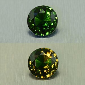 ChromeTourmaline Usambara round 5.5mm 0.53cts N ct409 combo