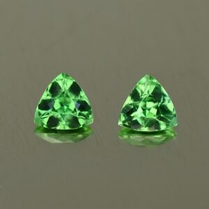 ChromeTourmaline trillion pair 5.0mm 0.72cts ct259
