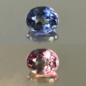 ColorChangeGarnet oval 5.6x4.6mm 0.74cts N cc379 combo SOLD