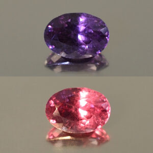 ColorChangeGarnet oval 6.2x4.3mm 0.78cts N cc368 combo