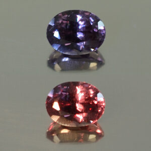 ColorChangeGarnet oval 6.5x5.0mm 1.19cts N cc358 combo