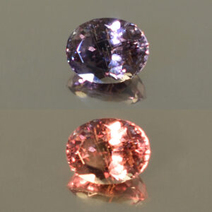 ColorChangeGarnet oval 6.5x5.1mm 1.06cts N cc353 combo