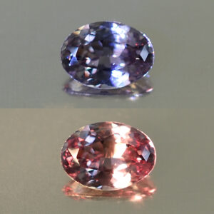 ColorChangeGarnet oval 6.7x4.8mm 0.78cts N cc330 combo SOLD