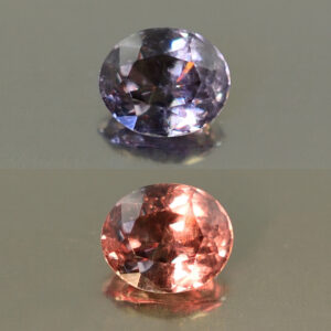 ColorChangeGarnet oval 7.1x5.9mm 1.36cts N cc337 combo 1 SOLD