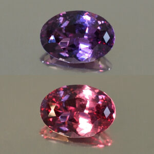 ColorChangeGarnet oval 7.5x5.2mm 0.96cts N cc350 combo