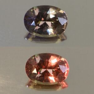 ColorChangeGarnet oval 8.1x6.0mm 1.56cts N cc306 combo SOLD