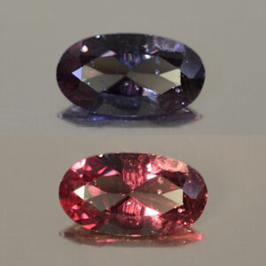 ColorChangeGarnet oval 9.9x5.6mm 1.46cts N cc304 combo SOLD