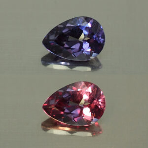 ColorChangeGarnet pear 7.5x5.3mm 1.01cts N cc393 combo