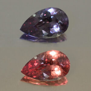 ColorChangeGarnet pear 8.8x5.4mm 1.25cts N cc216 combo SOLD