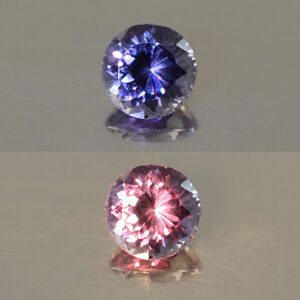 ColorChangeGarnet round 4.9mm 0.65cts N cc375 combo SOLD