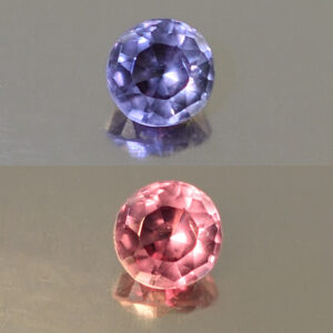 ColorChangeGarnet round 5.0mm 0.73cts N cc376 combo SOLD