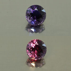 ColorChangeGarnet round 5.7mm 1.24cts N cc343 combo