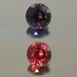 ColorChangeGarnet round 9.5mm 5.39cts N cc147 combo