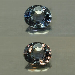 ColorChangeSapphire oval 6.0x5.0mm 0.85cts N sa419 combo SOLD