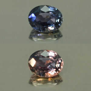ColorChangeSapphire oval 6.1x4.7mm 0.86cts N sa155 combo