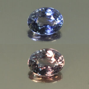 ColorChangeSapphire oval 6.1x4.8mm 0.84cts N sa154 combo