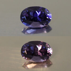 ColorChangeSpinel oval 6.8x4.6mm 0.84cts N sp637 combo SOLD