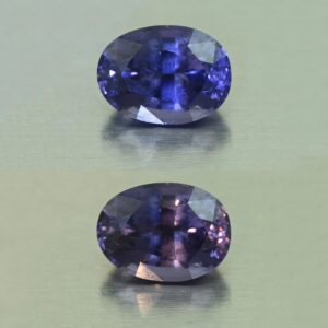 ColorChangeSpinel oval 8.7x6.4mm 2.17cts N sp921 combo