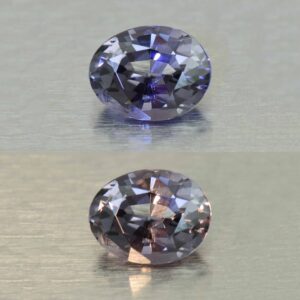 ColorChangeSpinel oval 9.2x7.1mm 2.40cts N sp702 combo