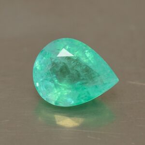 Emerald pearshape 12.7x10.1mm 4.45cts N em130
