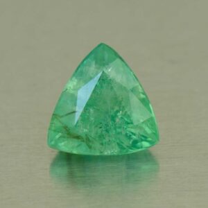 Emerald trill 10.0x9.6mm 3.14cts O em129