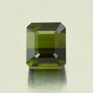 GreenTourmaline eme cut 10.7x9.0mm 8.23cts N tm945 a