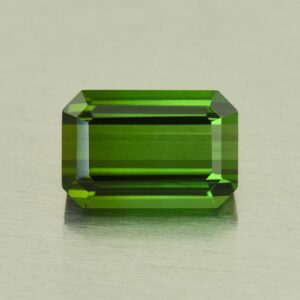 GreenTourmaline eme cut 12.0x8.0mm 5.08cts N tm1648 SOLD