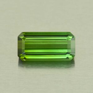 GreenTourmaline eme cut 13.0x6.5mm 3.78cts N tm1646