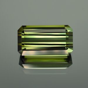 GreenTourmaline eme cut 24.3x13.1mm 28.71cts N tm415
