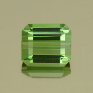 GreenTourmaline eme cut 5.9x5.1mm 0.98cts N tm799