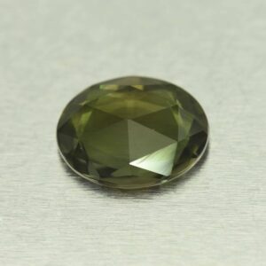 GreenTourmaline oval rose cut 14.8x12.1mm 6.57cts N tm1593 a scaled 1