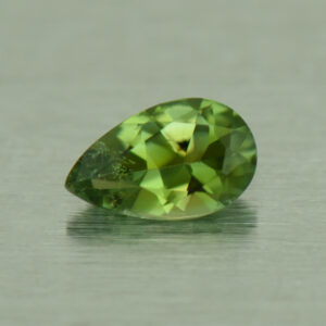 GreenTourmaline pear 5.0x3.0mm 0.19cts H tm1626 SOLD