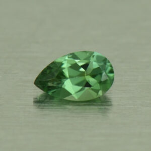 GreenTourmaline pear 5.0x3.0mm 0.19cts H tm1629 SOLD