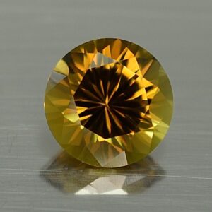 GreenYellowTourmaline round 7.0mm 1.31cts tm1323