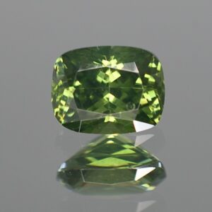 GreenZircon cushion 8.6x6.7mm 2.48cts H zn2853 SOLD