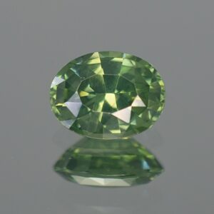 GreenZircon oval 9.7x7.5mm 3.12cts zn1327 SOLD