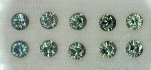 GreySapphire round 4.0mm 3.53cts 12pcs N sa372 SOLD