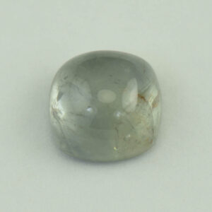 GreySapphire sq cush cab 7.7mm 3.53cts N sa230 a