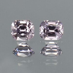 GreySpinel cush pair 5.5x4.6 4.8mm 1.53cts sp341 SOLD
