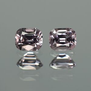GreySpinel cush pair 5.9x4.9mm 1.84cts sp326 SOLD