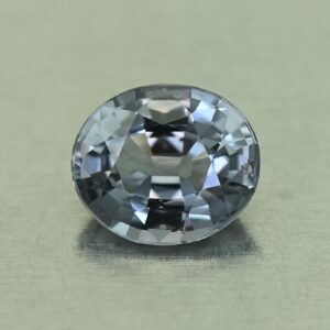 GreySpinel oval 7.3x6.2mm 1.32cts N sp885